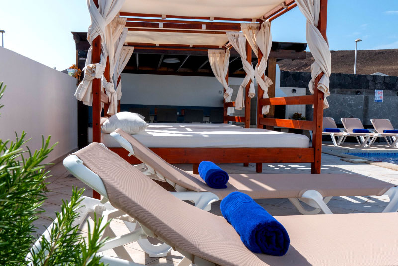 Casa Bissau - alquiler villa lanzarote piscina privada